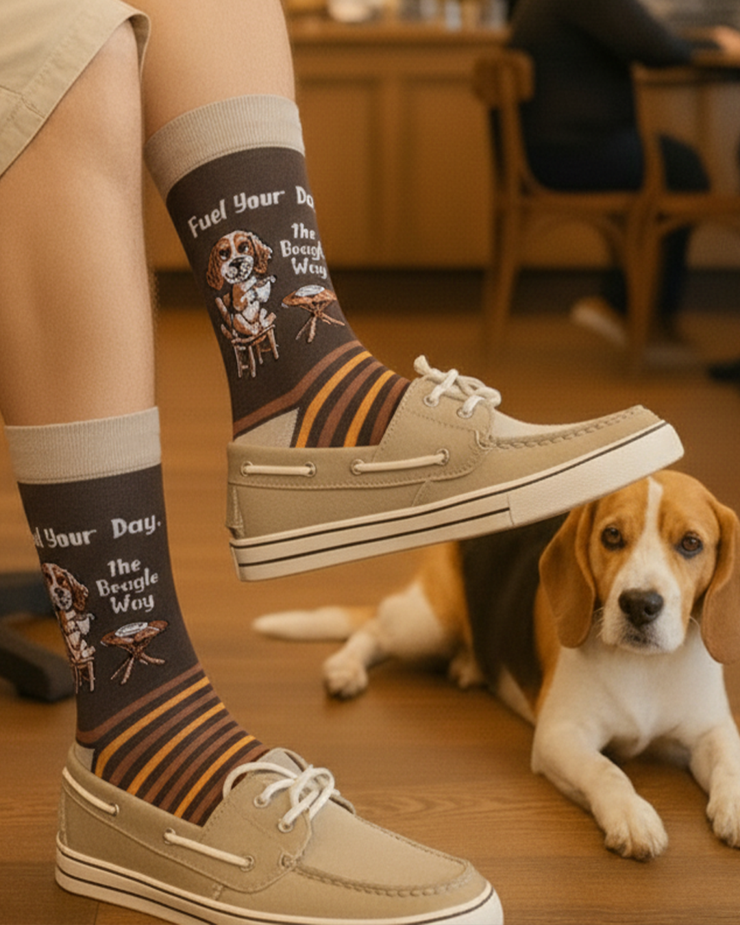 The Beagle Way Socks Dog Lifestyle Series